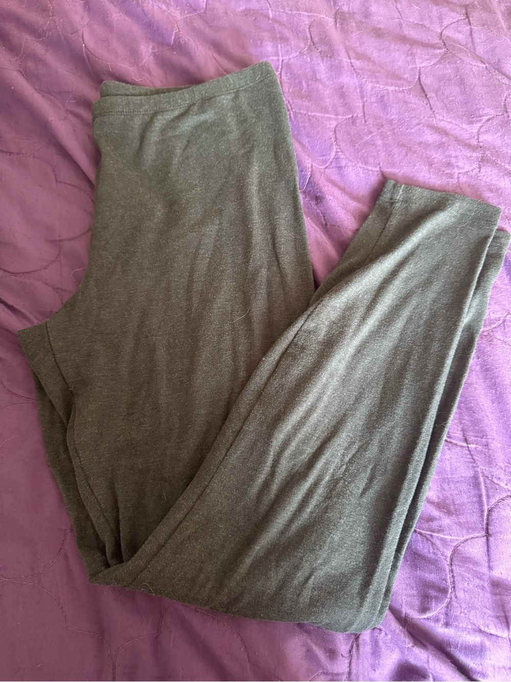 Women's Soft Stretch Leggings - Grey